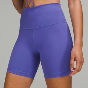 Lululemon Wunder Train High-Rise Short 6"
Charged Indigo
